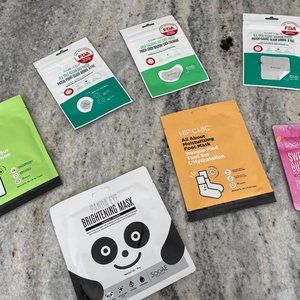 BRAND NEW 7 Assorted Skin Masks Rejuvenate Chemical Free See Pics All Included